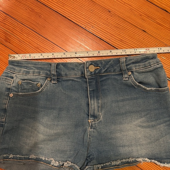 3 pairs of girls TRACTR Jean shorts size 14 - Picture 4 of 5
